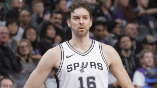 Pau Gasol, pívot español de los Spurs