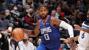 Paul George, líder anotador NBA 2022. Foto: gettyimages