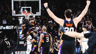 Los Suns ganaron a los Nuggets en el primer duelo de la serie.