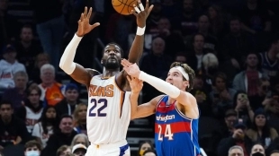 Phoenix Suns mantiene el coliderato con Warriors. Foto: gettyimages