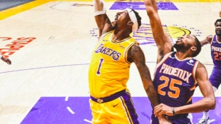 Los Suns ganaron con solvencia en LA.