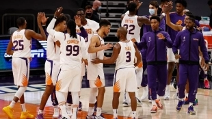 Phoenix Suns, lucha primera plaza Conferencia Oeste NBA 2021. Foto: gettyimages
