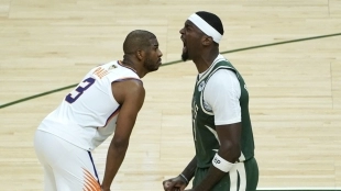 Phoenix Suns se queja de árbitros en Finales NBA 2021. Foto: gettyimages