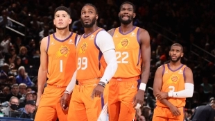 Phoenix Suns, racha triunfal candidatos anillo. Foto: gettyimages