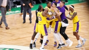 Rajon Rondo, jugador de Los Angeles Lakers.