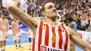 Igor Rakocevic es la estrella del Crvena Zvezda