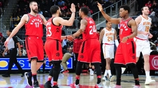 Toronto Raptors, equipo canadiense de la NBA.