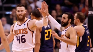 Ricky Rubio y Aron Baynes tuvieron coronavirus. Foto: gettyimages