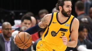 Ricky Rubio, jugador de Utah Jazz.
