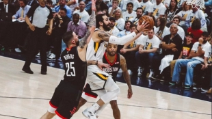 Ricky Rubio, jugador de Utah Jazz.