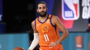 Ricky Rubio, jugador de Phoenix Suns.