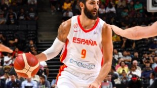 Ricky Rubio, contra Estados Unidos.