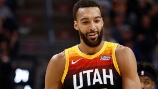 Rudy Gobert, jugador de Utah Jazz.