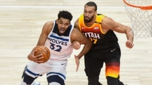 Rudy Gobert, jugador de Minnesota Timberwolves.