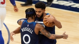 Rumores NBA: Minnesota Timberwolves, traspasos KAP y Russell. Foto: gettyimages