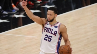 Rumores NBA: Traspaso tres bandas Ben Simmons. Foto: gettyimages