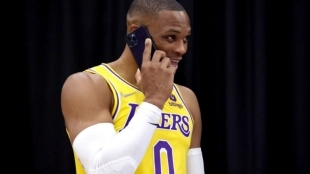 Russell Westbrook responde a Magic Johnson. Foto: gettyimages