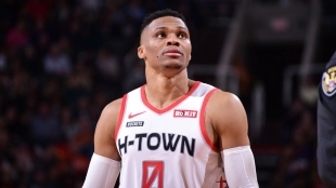 Russell Westbrook, estrella de la NBA.