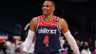 Russell Westbrook, jugador de Washington Wizards.