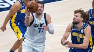 Luka Doncic y Domantas Sabonis, estadísticas NBA. Foto: gettyimages