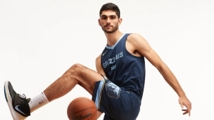 Santi Aldama, papel en temporada de Memphis Grizzlies. Foto: gettyimages