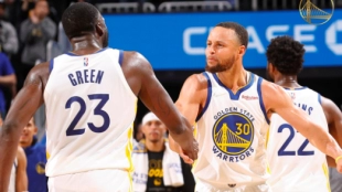 Stephen Curry, estrella de Golden State Warriors. 