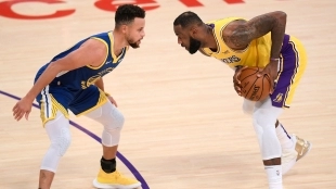 Stephen Curry vs. LeBron James: rivales y amigos.