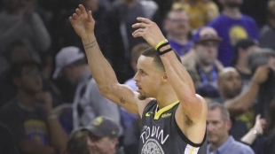 Stephen Curry, estrella de Golden State Warriors.