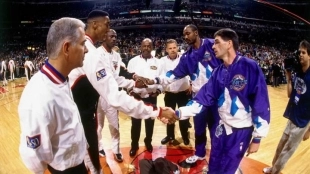 Jordan-Pippen vs. Stockton-Malone, dos de las mejores parejas de la historia de la NBA.