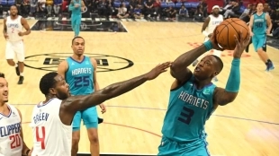 Terry Rozier suena para Los Angeles Clippers.