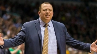 Tom Thibodeau, entrenador de Minnesota Timberwolves.