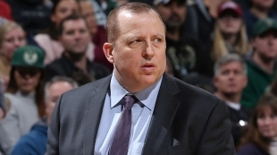 Thibodeau clasificó a playoffs con Bulls y Wolves. Foto: nba.com