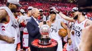Toronto Raptors, campeón de la Conferencia Este.