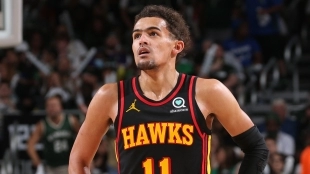 Trae Young, estrella de Atlanta Hawks.