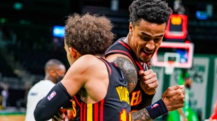 Trae Young, estrella de Atlanta Hawks.