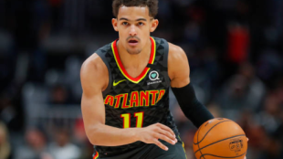 Trae Young, exhibición. Foto: gettyimages
