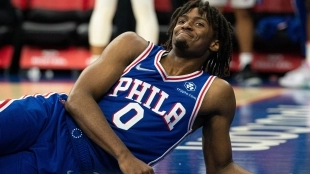 Tyrese Maxey, jugador de Philadelphia 76ers.