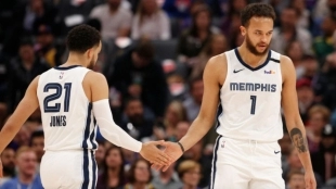 Tyus Jones y Kyle Anderson, posibles traspasos de los Grizzlies. 