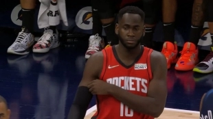 Usman Garuba, jugador de Houston Rockets.