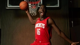 Usman Garuba, jugador de Houston Rockets.