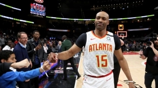 Vince Carter, jugador de Atlanta Hawks