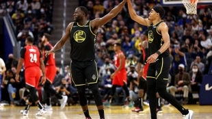Golden State Warriors gana a Blazers. Foto: gettyimages