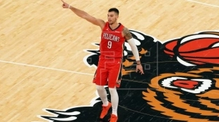New Orleans Pelicans, renovación de Willy Hernangómez. Foto: gettyimages