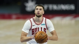 Rumores NBA en torno a Zach Lavine. Foto: gettyimages