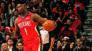 Zion Williamson, estrella de los Pelicans.