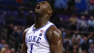 Zion Williamson, en su etapa en Duke.