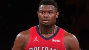 Zion Williamson, jugador de New Orleans Pelicans.