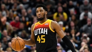 Donovan Mitchell, jugador de Utah Jazz.