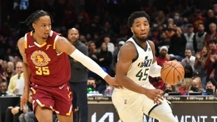 Donovan Mitchell, jugador de Utah Jazz.