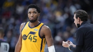 Donovan Mitchell, jugador de Utah Jazz.